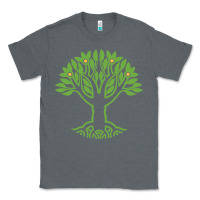 Charcoal Heather Maharishi International College Classic Tee - artisFamous