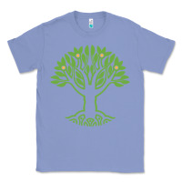 Colony Blue Maharishi International College Classic Tee - artisFamous
