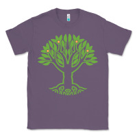 Lavender Maharishi International College Classic Tee - artisFamous