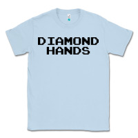 Dusty Blue diamond hands Classic Tee - artisFamous