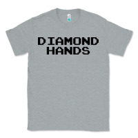Heather Grey diamond hands Classic Tee - artisFamous