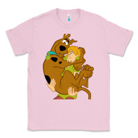 Bubblegum Pink Scooby Doo and Shaggy Classic Tee - artisFamous