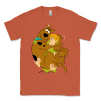 Copper Scooby Doo and Shaggy Classic Tee - artisFamous