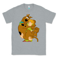 Heather Grey Scooby Doo and Shaggy Classic Tee - artisFamous