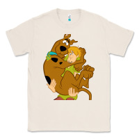 Natural Scooby Doo and Shaggy Classic Tee - artisFamous