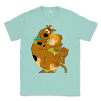 Seafoam Scooby Doo and Shaggy Classic Tee - artisFamous
