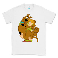 White Scooby Doo and Shaggy Classic Tee - artisFamous