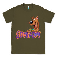 Army Green Scooby-Doo Classic Tee - artisFamous