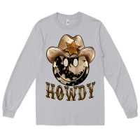 Moon Dust howdy smiley face Long Sleeve Tee - BarkalooDesign