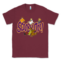 Burgundy Scooby-Doo Classic Tee - artisFamous