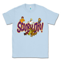 Dusty Blue Scooby-Doo Classic Tee - artisFamous