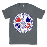 Charcoal Heather association of machinists and aerospace workers classic Classic Tee - artisFamous
