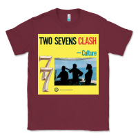 Burgundy two sevens clash culture Classic Tee - artisFamous
