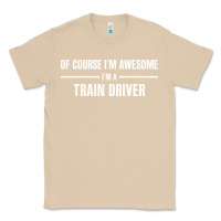Mushroom i'm awesome i'm a train driver Classic Tee - artisFamous