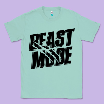 Beast Mode Classic Classic Tee Designed By Artisfamous