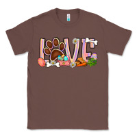 Chestnut Easter love dog paw Classic Tee - BundleAndBundleShop