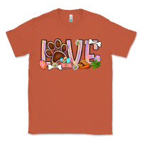 Copper Easter love dog paw Classic Tee - BundleAndBundleShop