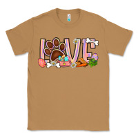 Toasted Coconut Easter love dog paw Classic Tee - BundleAndBundleShop