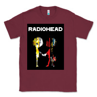Burgundy radio Classic Tee - artisFamous