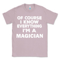 Lilac i know everything i'm a magician Classic Tee - artisFamous