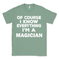 Sage i know everything i'm a magician Classic Tee - artisFamous