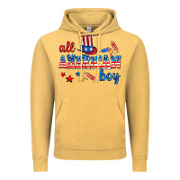 Vintage Mustard all american boy Vintage Hoodie - AdoDesignShop
