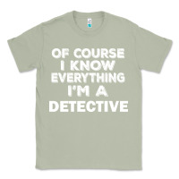 Matcha i know everything i'm a detective Classic Tee - artisFamous