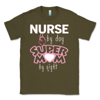 Nurse By Day Super Mom By Night Classic Tee | Teevron