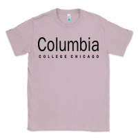 Lilac Columbia College Chicago Classic Tee - artisFamous