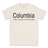 Natural Columbia College Chicago Classic Tee - artisFamous