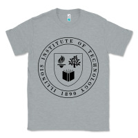 Heather Grey Illinois Institute of Technology College Classic Tee - artisFamous