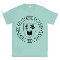 Seafoam Illinois Institute of Technology College Classic Tee - artisFamous
