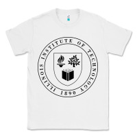 White Illinois Institute of Technology College Classic Tee - artisFamous