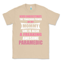 Mushroom never underestimate mommy paramedic Classic Tee - artisFamous