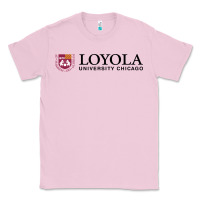 Bubblegum Pink Loyola College Chicago Classic Tee - artisFamous