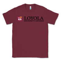 Burgundy Loyola College Chicago Classic Tee - artisFamous