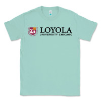 Seafoam Loyola College Chicago Classic Tee - artisFamous