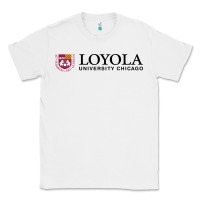 White Loyola College Chicago Classic Tee - artisFamous
