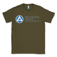 Army Green National Louis College Classic Tee - artisFamous