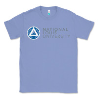 Colony Blue National Louis College Classic Tee - artisFamous