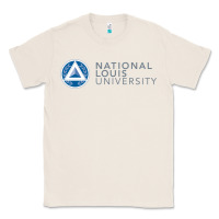 Natural National Louis College Classic Tee - artisFamous