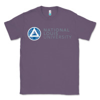 Lavender National Louis College Classic Tee - artisFamous
