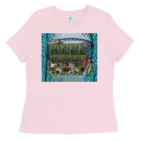 Bubblegum Pink reel great dad Ladies Tee - Artiststas