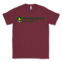 Burgundy Rasmussen College Classic Tee - artisFamous
