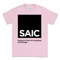 Bubblegum Pink School of The Art Institute of Chicago College Classic Tee - artisFamous