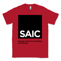 Red School of The Art Institute of Chicago College Classic Tee - artisFamous