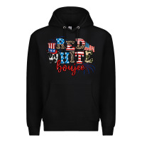 Black Red whıte boujee Premium Hoodie - AdoDesignShop