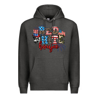Charcoal Heather Red whıte boujee Premium Hoodie - AdoDesignShop