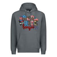 Rock Red whıte boujee Premium Hoodie - AdoDesignShop