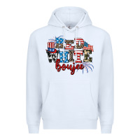 White Red whıte boujee Premium Hoodie - AdoDesignShop